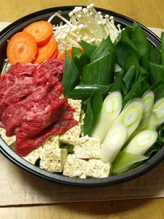 岩津ねぎが主役のすき焼き-レシピのメイン写真