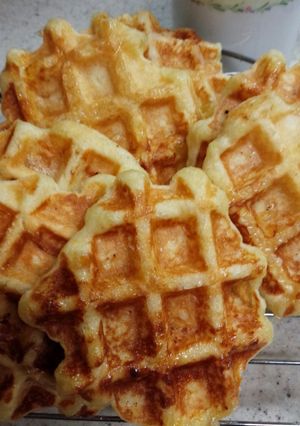 ワッフルゆず味-レシピのメイン写真