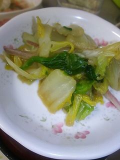 白菜とみょうがのお浸し-レシピのメイン写真