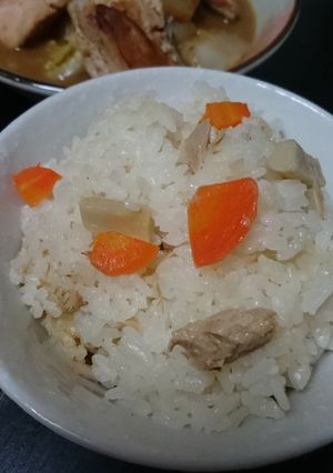 ☆白だしでツナとエリンギの炊き込みご飯☆-レシピのメイン写真