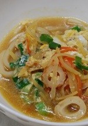 あっという間に♪きんぴらの卵とじうどん-レシピのメイン写真
