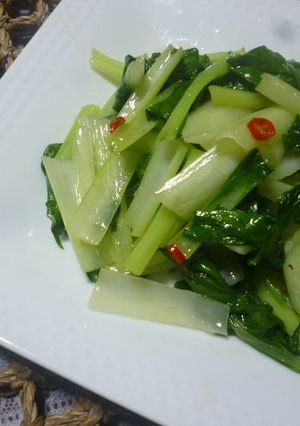 しゃくし菜のアーリオオーリオ-レシピのメイン写真