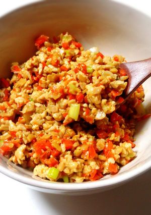 ご飯が止まらない！給食の味☆肉味噌納豆-レシピのメイン写真