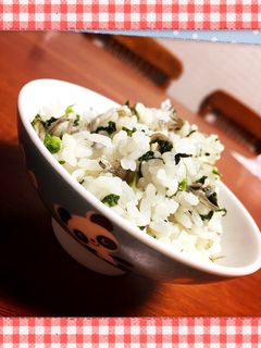 ☆大根の葉っぱde簡単混ぜご飯☆-レシピのメイン写真