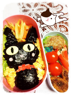 魔女の宅急便☆ジジ☆キャラ弁-レシピのメイン写真