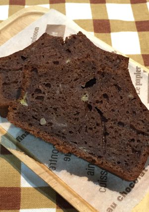 バナナのチョコパウンド-レシピのメイン写真