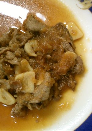焼肉! 牛肉の 絶品 玉ねぎタレで 炒め-レシピのメイン写真