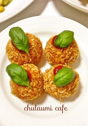 残りご飯で揚げないライスコロッケ-レシピのメイン写真