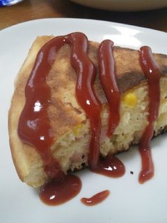 朝ごはんに☆アメリカンドックケーキ-レシピのメイン写真