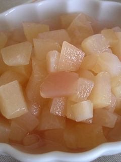 林檎だけで!ほんのりピンクな♪りんご煮-レシピのメイン写真