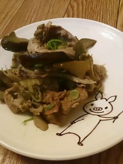 茄子と舞茸と豚肉の重ね煮-レシピのメイン写真