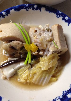 高野豆腐のひき肉詰め-レシピのメイン写真