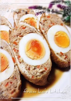 高野豆腐でかさ増し☆油揚げの肉詰め煮♬-レシピのメイン写真
