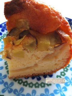 りんごとコロコロ薩摩芋のケーキ♡HMで-レシピのメイン写真