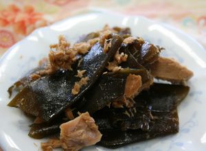ごはんがすすむ！早煮昆布とツナの煮物-レシピのメイン写真