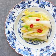 A picture of ラーパーツァイ(白菜の中華風甘酢漬け).