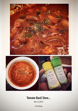 TomatoBasil Stew..❤︎-レシピのメイン写真