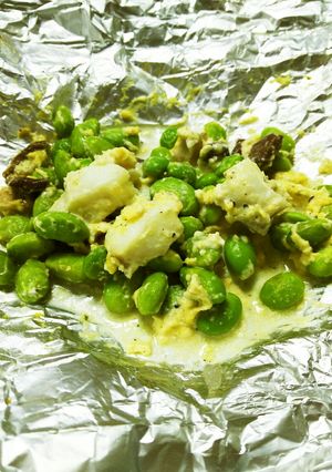 マヨネーズで白身魚のホイル焼き☆-レシピのメイン写真