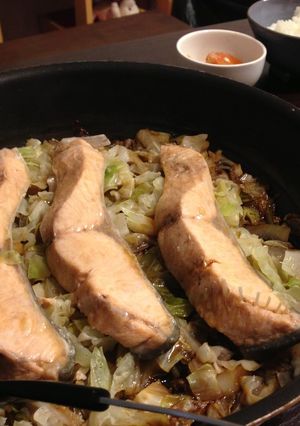 秋じゃけのポン酢蒸し焼き-レシピのメイン写真