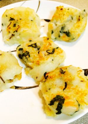 【手づかみ食べ】栄養たっぷりお焼き-レシピのメイン写真