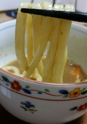 寒いときはリメイクかれーうどん-レシピのメイン写真