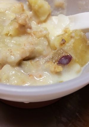 離乳食☆クリーミーさつまいもクルミ-レシピのメイン写真