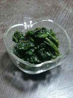 ほうれん草のごまよごし-レシピのメイン写真