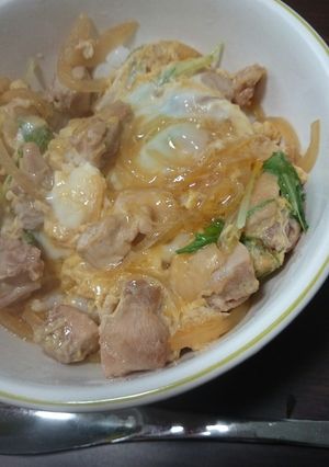 超簡単☆フライパンで基本王道の親子丼-レシピのメイン写真