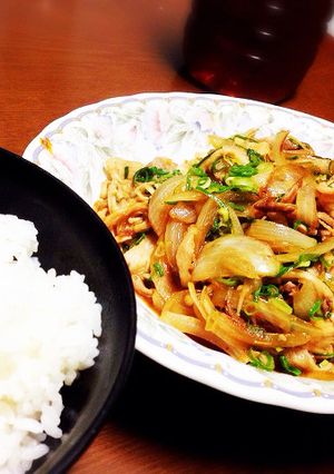 失敗しない!豚肉の焼き肉のタレ炒め-レシピのメイン写真