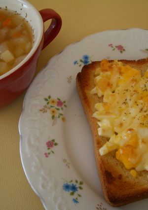 週末の朝食-レシピのメイン写真