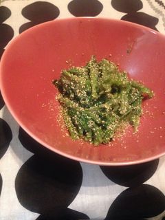 甘糀で、ほうれん草のごまあえ-レシピのメイン写真