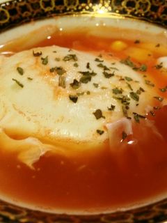 卵ポトンのトマトスープ-レシピのメイン写真