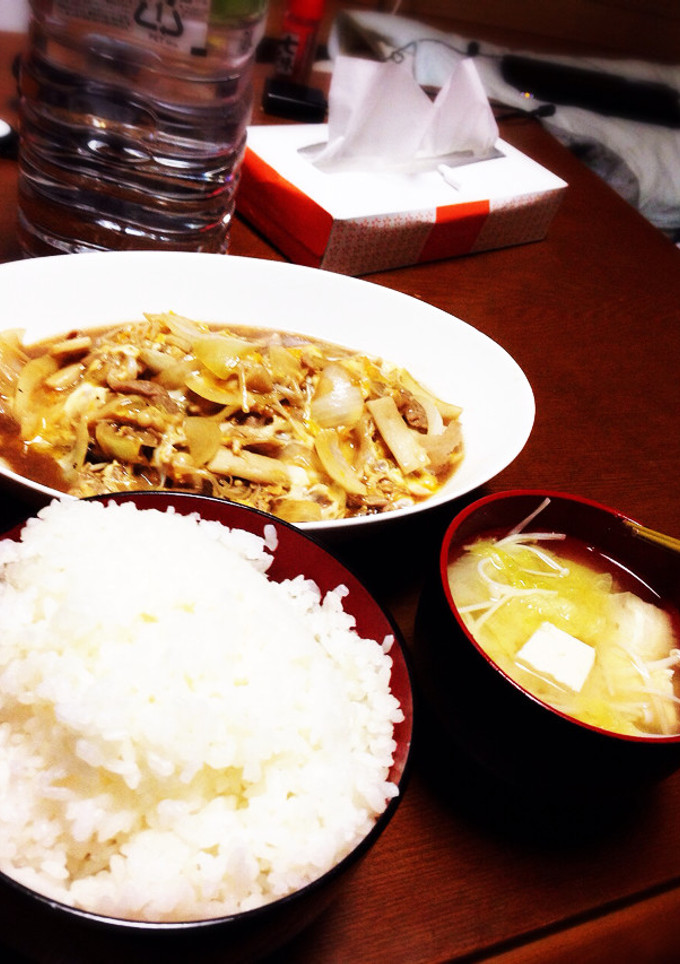 豚肉とキノコの卵とじ-レシピのメイン写真
