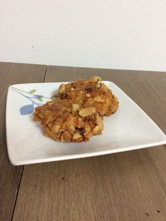鶏胸肉に柿の種フライ-レシピのメイン写真