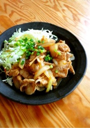 豚と玉ねぎの甘辛しょうが焼き-レシピのメイン写真