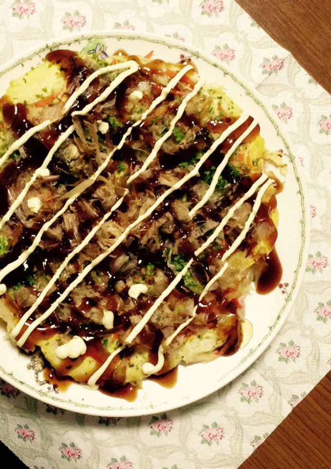 子供も大好き！お好み焼き風卵焼き-レシピのメイン写真