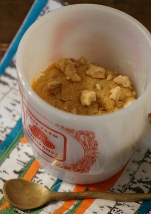 ピーナッツバターのマグカップケーキ-レシピのメイン写真