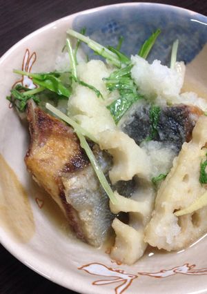 ぶりとレンコンのおろし煮-レシピのメイン写真