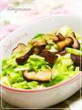 お弁当に★キャベツと椎茸のバター麺つゆ