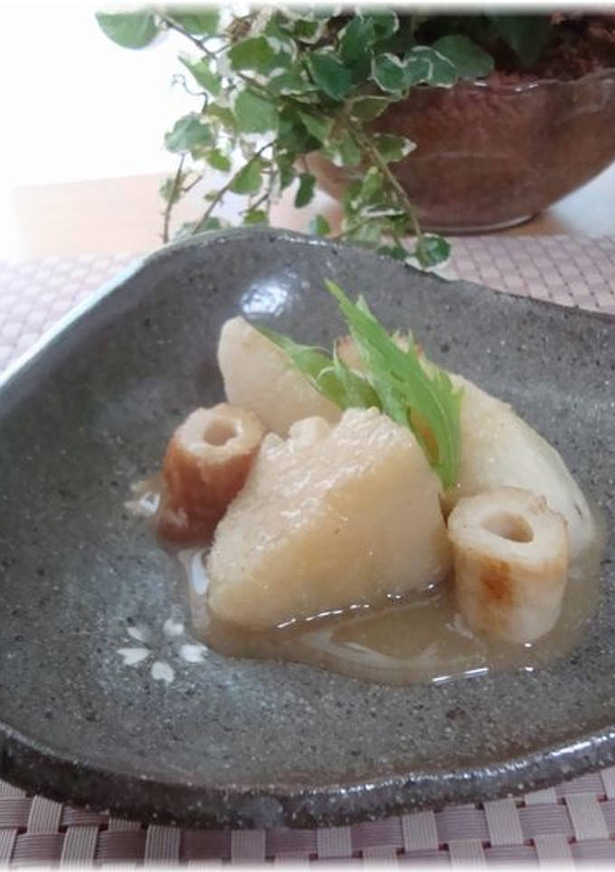里芋とちくわの簡単味噌煮-レシピのメイン写真