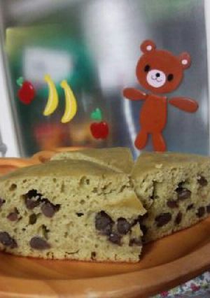 HMの抹茶甘納豆ケーキ-レシピのメイン写真