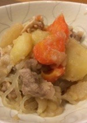 残り野菜とマロニーちゃんで肉じゃが-レシピのメイン写真