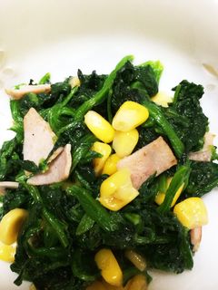 ほうれん草のソテー-レシピのメイン写真