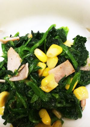 ほうれん草のソテー-レシピのメイン写真