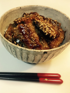 旬だもんねー☆さんまの蒲焼丼-レシピのメイン写真