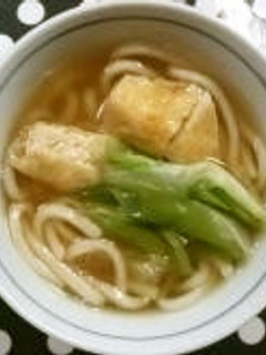 ネギとあげでほっこりあんかけうどん-レシピのメイン写真