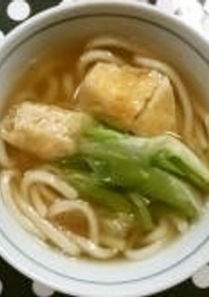 ネギとあげでほっこりあんかけうどん-レシピのメイン写真