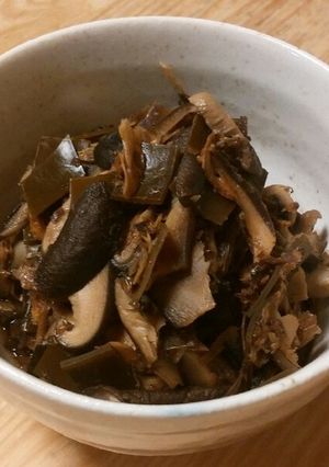 捨てちゃう...出汁ガラためて→佃煮♪-レシピのメイン写真