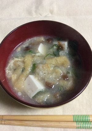 大根大量消費☆すりおろした後の汁で味噌汁-レシピのメイン写真