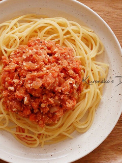 おから&豆腐*ミートソース-レシピのメイン写真